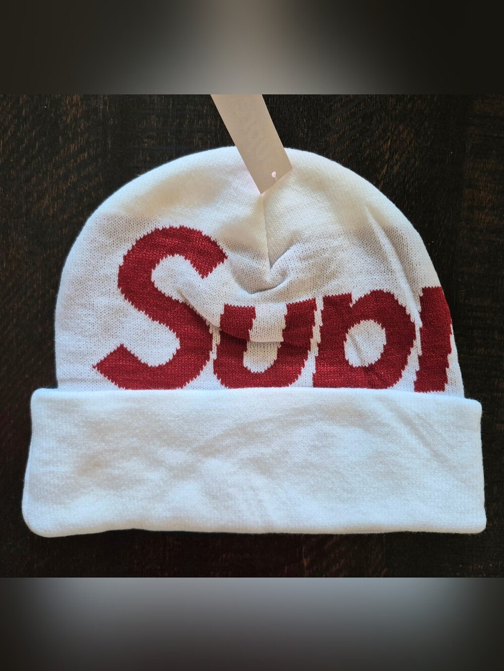 Unixex Supreme Beanie hat White 🔥